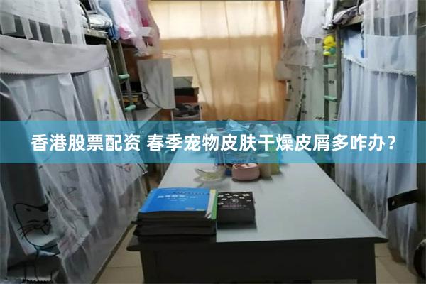 香港股票配资 春季宠物皮肤干燥皮屑多咋办？