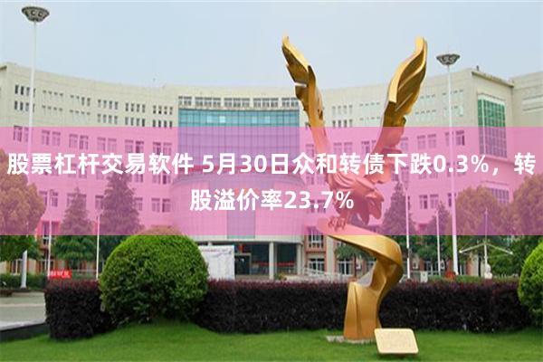 股票杠杆交易软件 5月30日众和转债下跌0.3%，转股溢价率23.7%