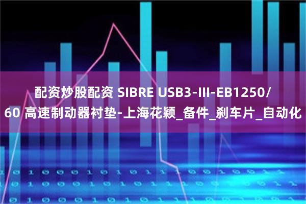 配资炒股配资 SIBRE USB3-III-EB1250/60 高速制动器衬垫-上海花颖_备件_刹车片_自动化