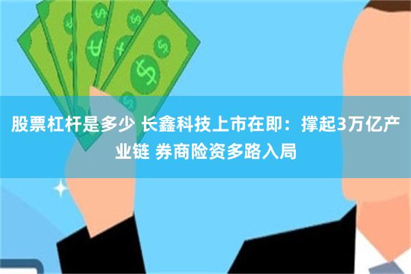 股票杠杆是多少 长鑫科技上市在即：撑起3万亿产业链 券商险资多路入局