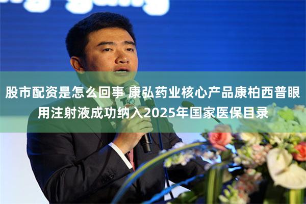 股市配资是怎么回事 康弘药业核心产品康柏西普眼用注射液成功纳入2025年国家医保目录