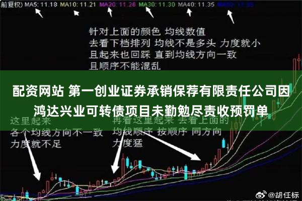 配资网站 第一创业证券承销保荐有限责任公司因鸿达兴业可转债项目未勤勉尽责收预罚单