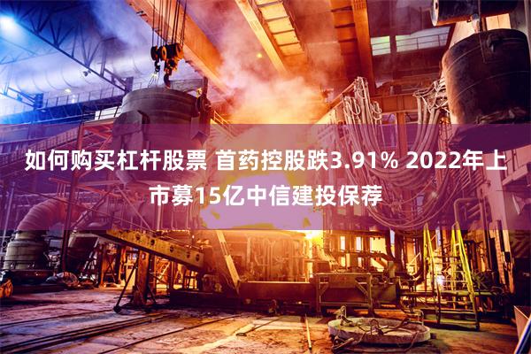 如何购买杠杆股票 首药控股跌3.91% 2022年上市募15亿中信建投保荐