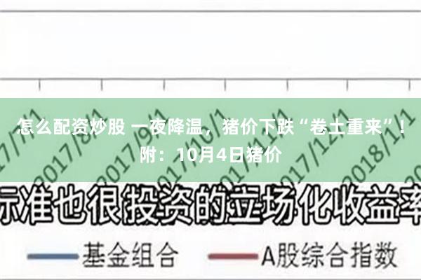 怎么配资炒股 一夜降温，猪价下跌“卷土重来”！附：10月4日猪价